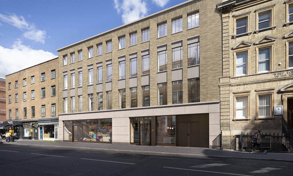 Thayer Street and Marylebone Lane Sees Topping Out Ceremony