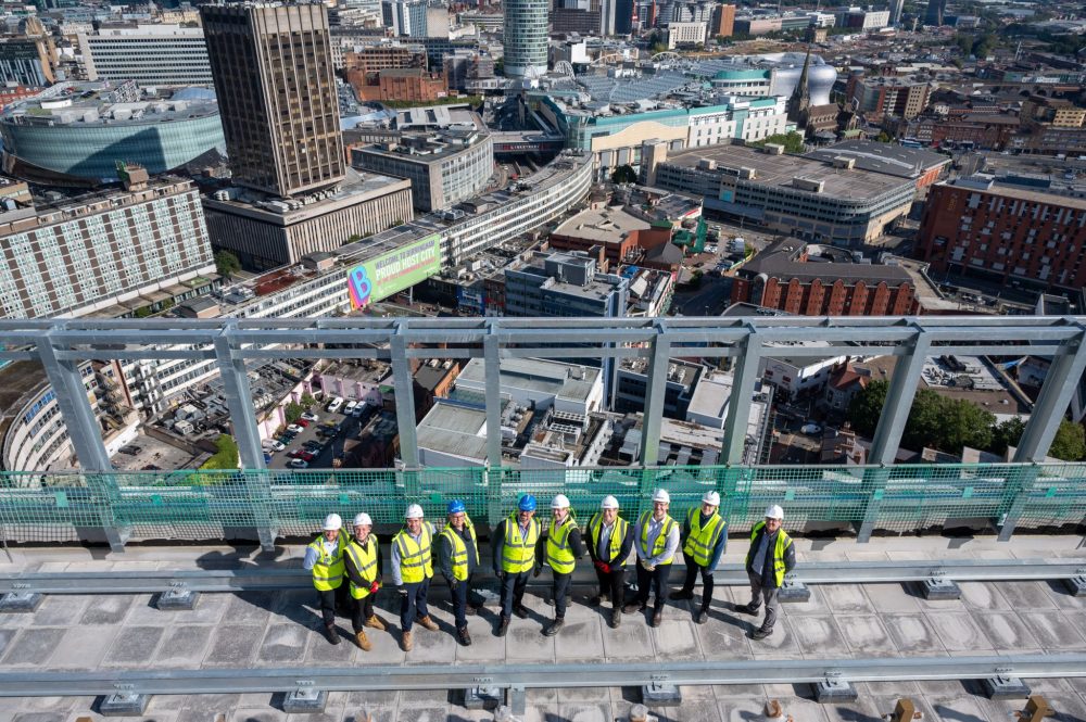 Quantem Attends South Central Topping Out Ceremony